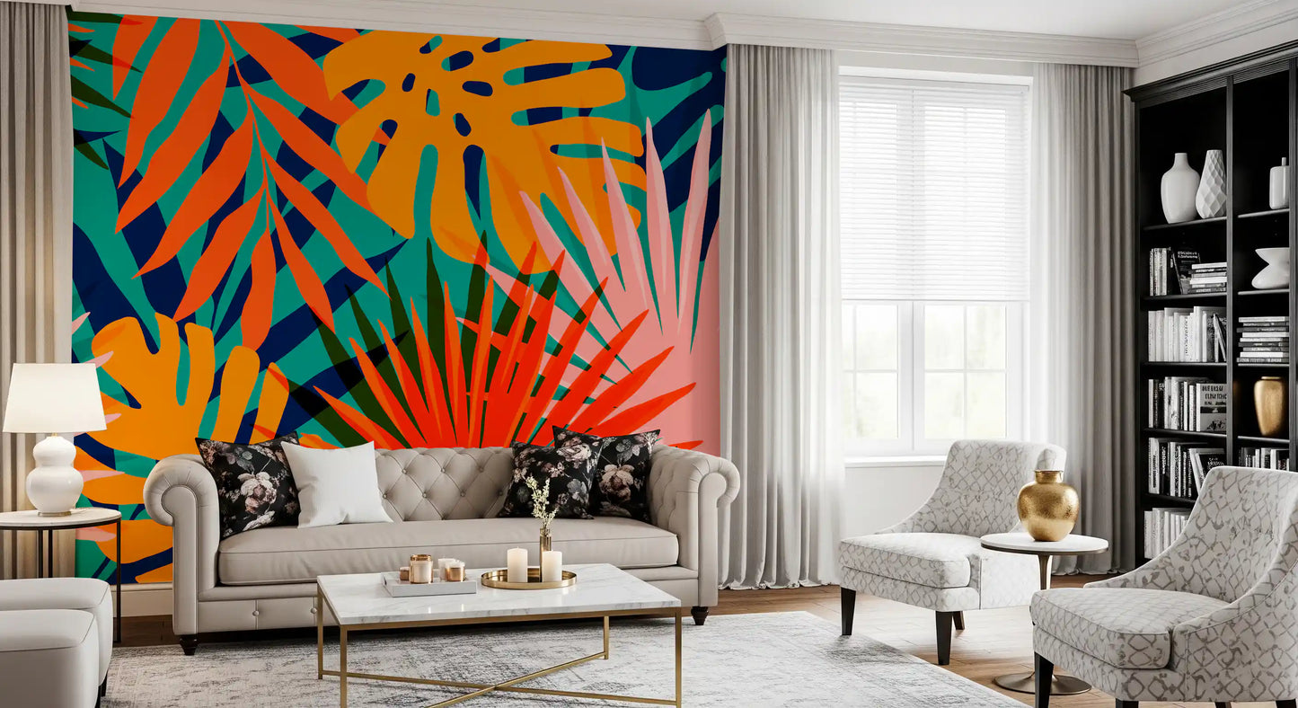 Tropical pattern Wall Mural