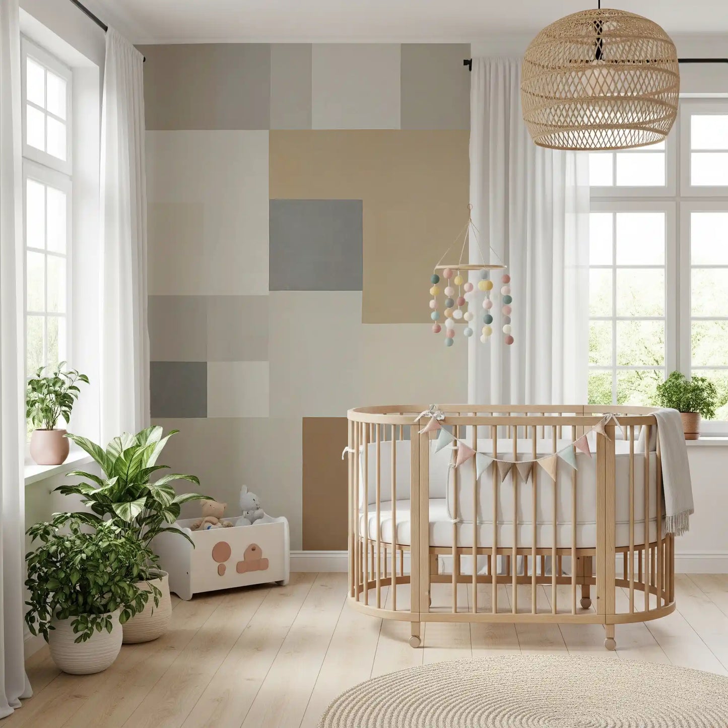 Agnes Plane Wall Mural