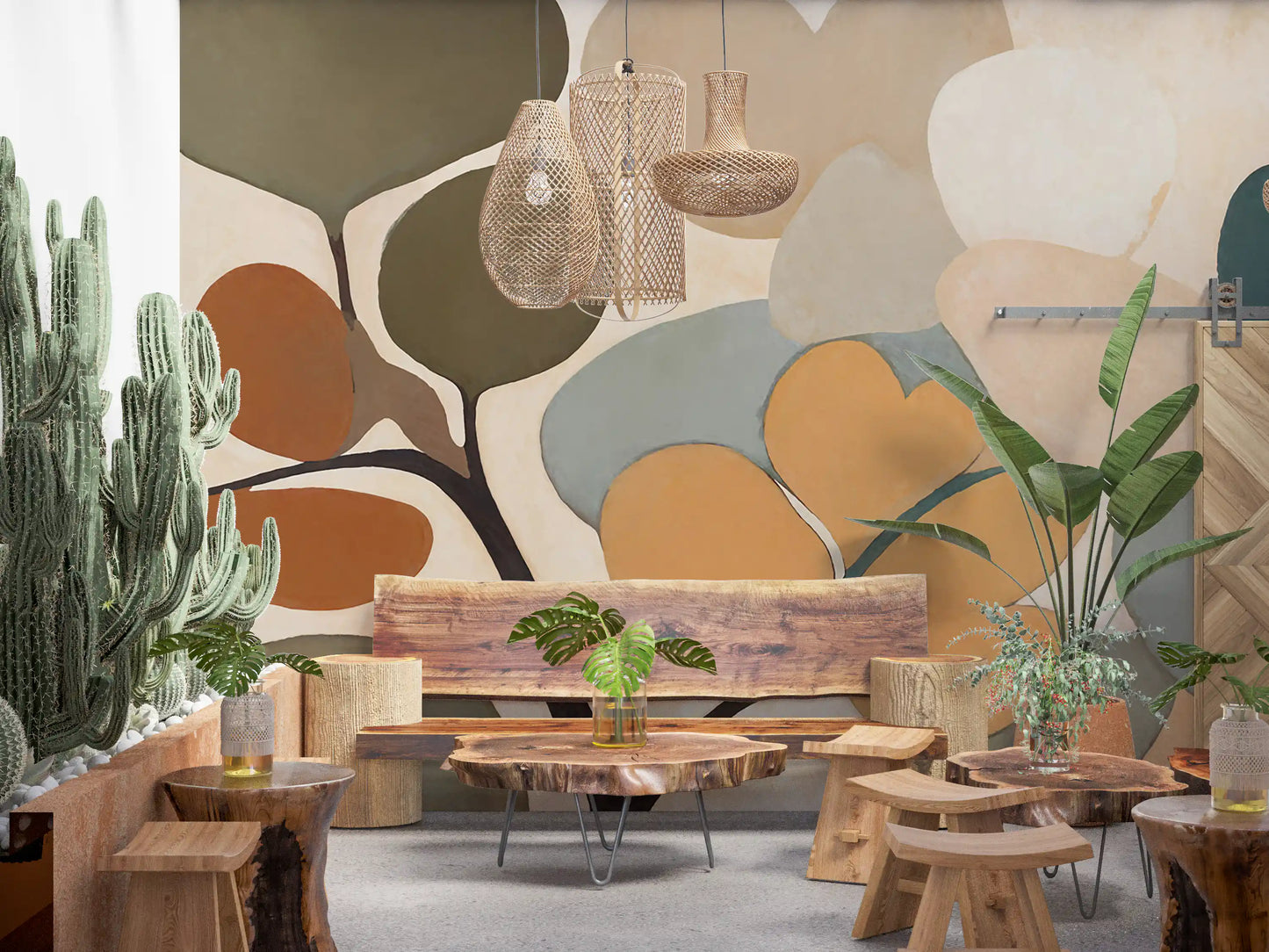 Emils Bouquet Wall Mural