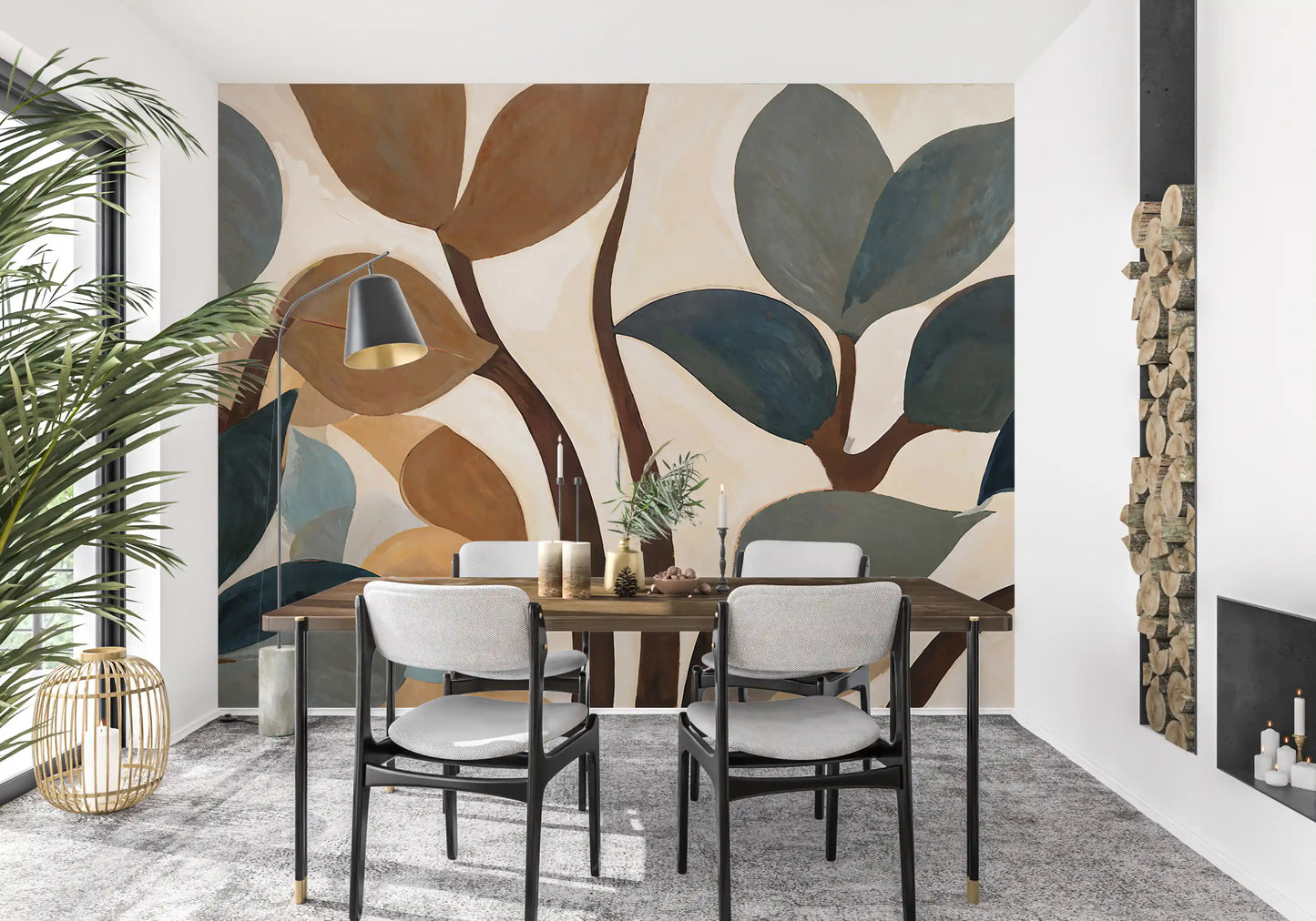 Emils Garden Wall Mural