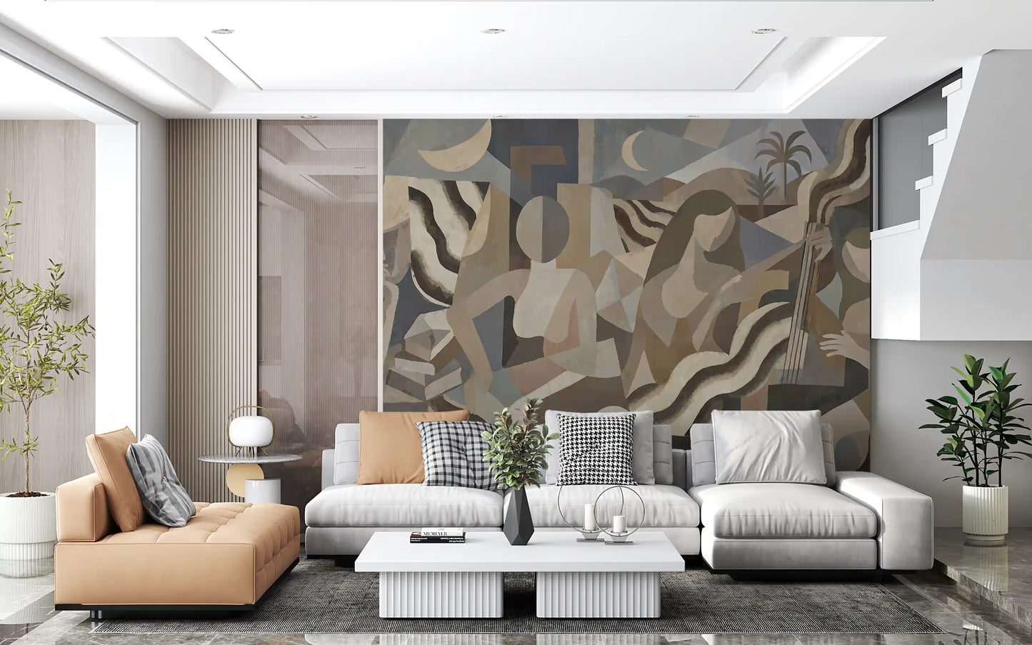 Lunar Drift Wall Mural