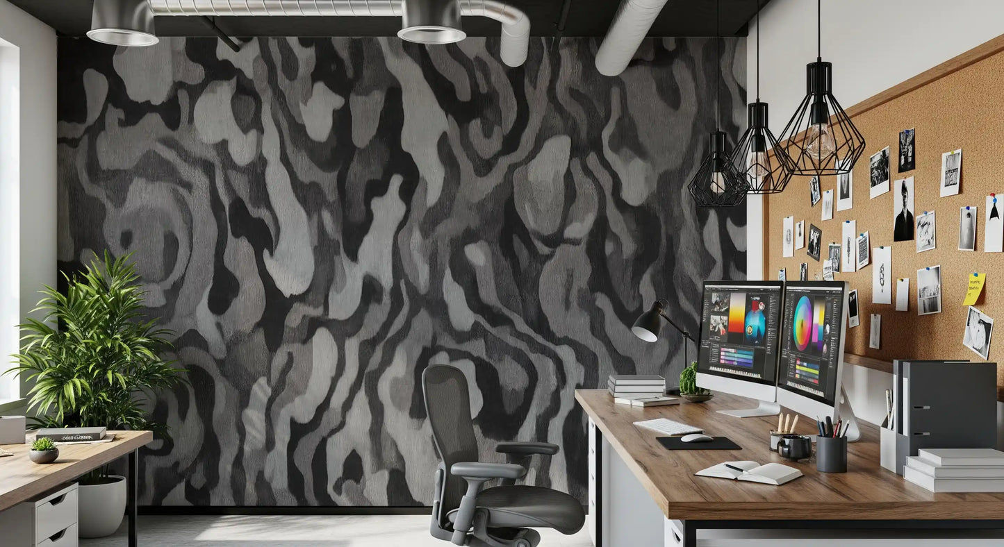 Ettore Line Wall Mural