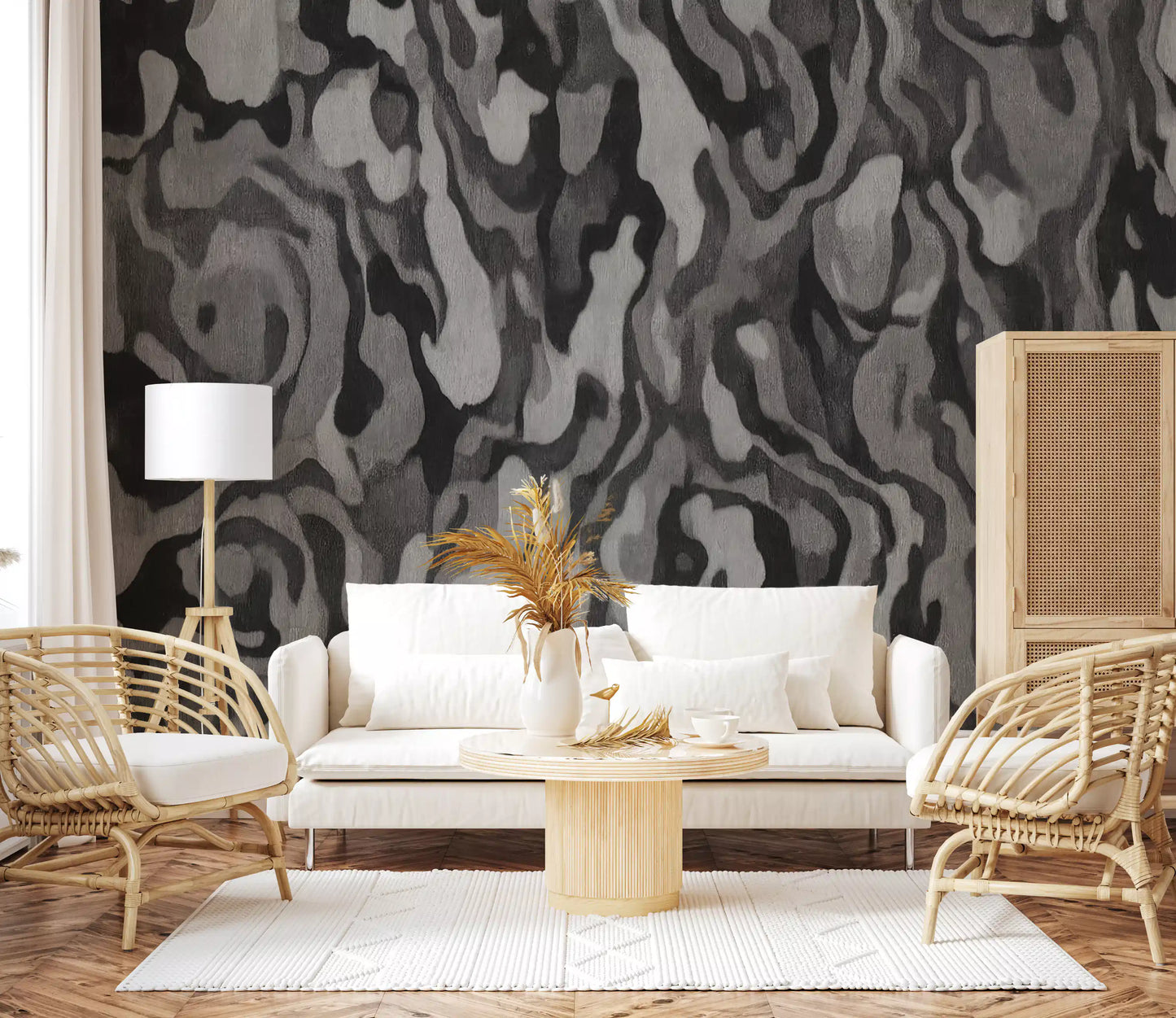 Ettore Line Wall Mural