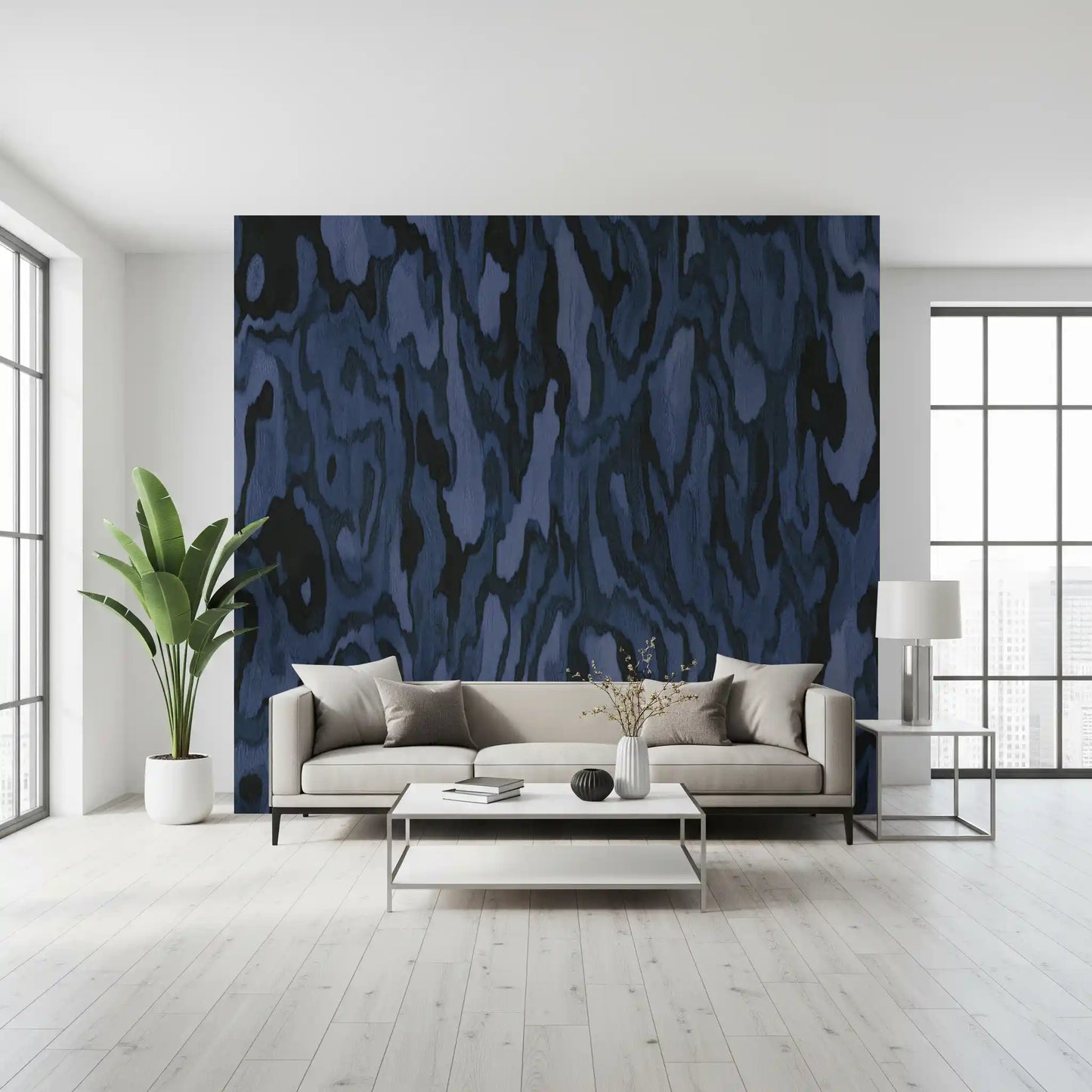 Ettore Burl Wall Mural