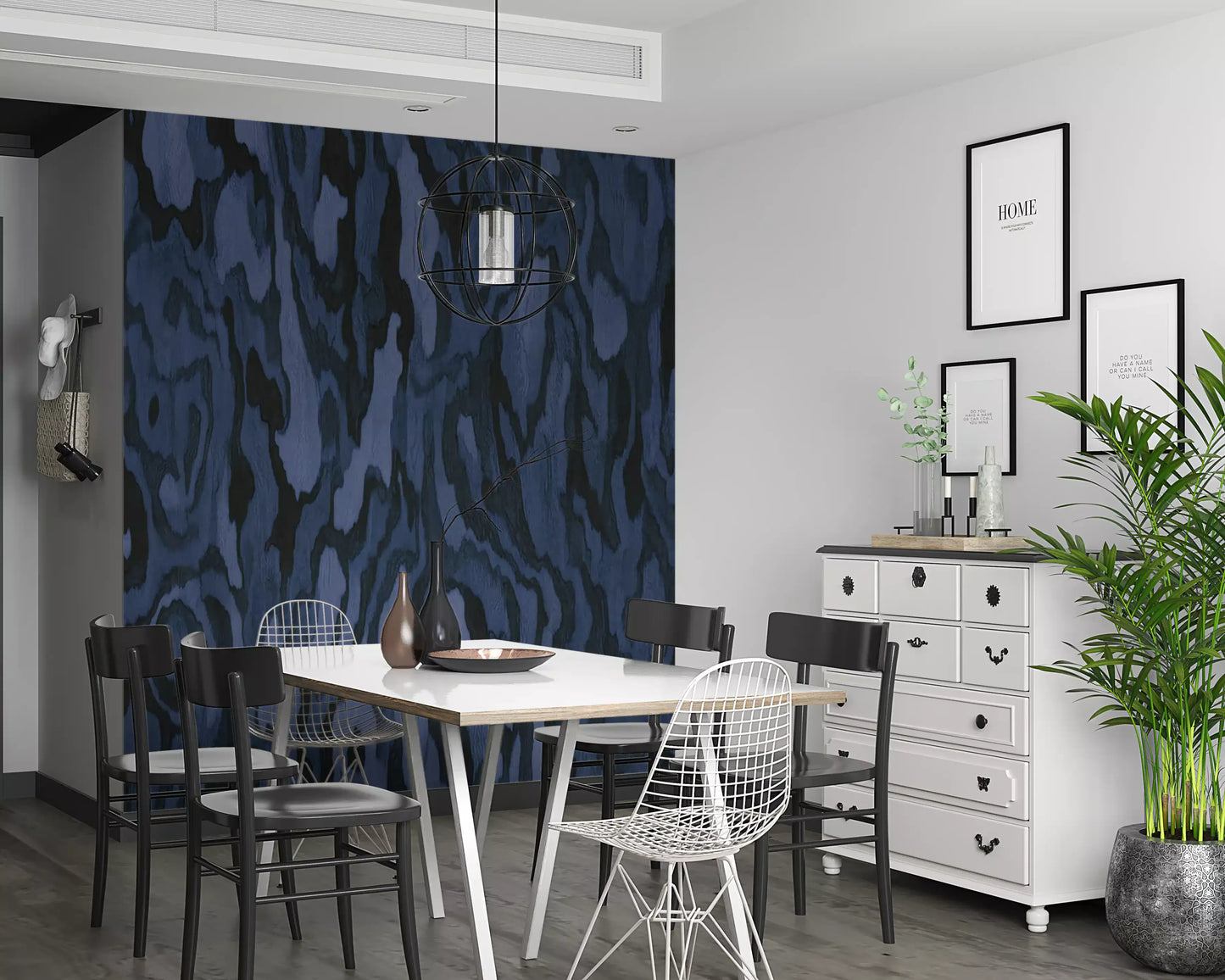 Ettore Burl Wall Mural