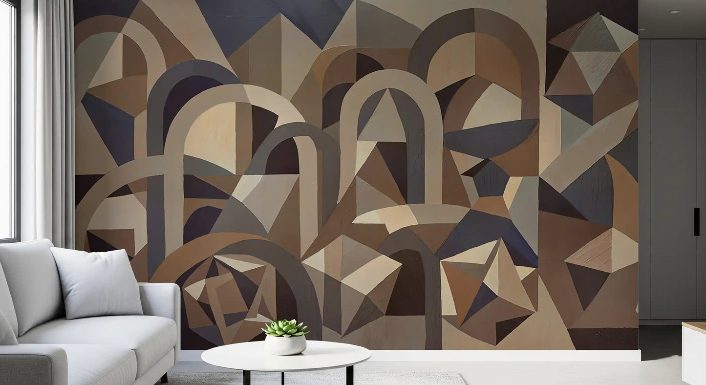 Silent Axis Wall Mural