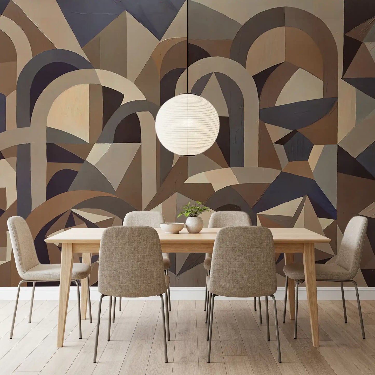 Silent Axis Wall Mural