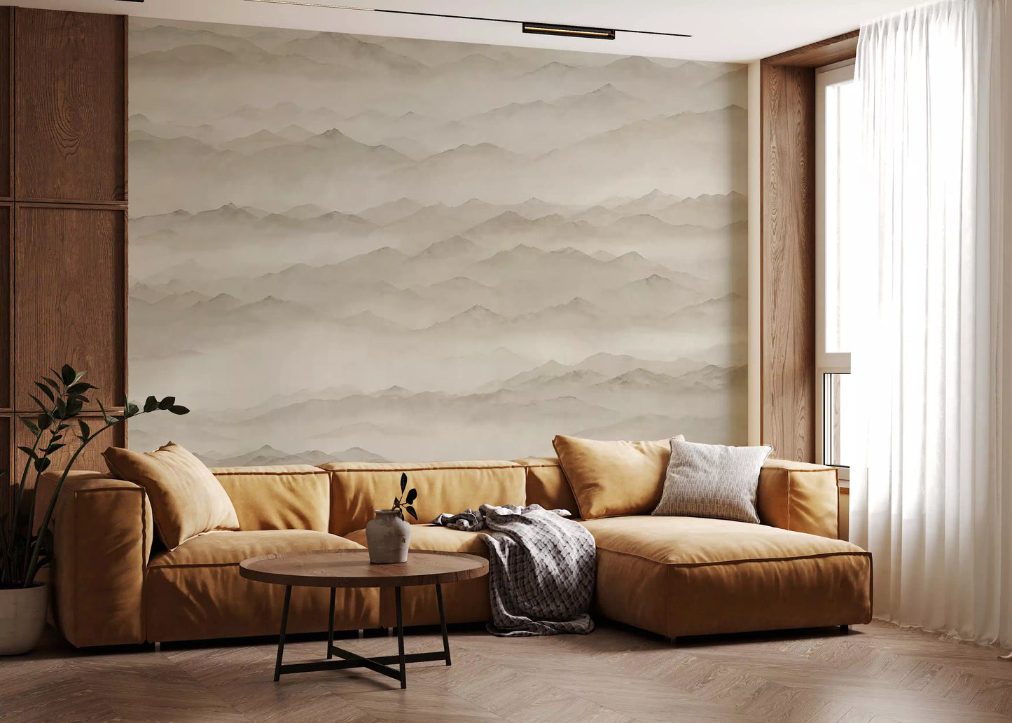 Roerich Peaks Wall Mural