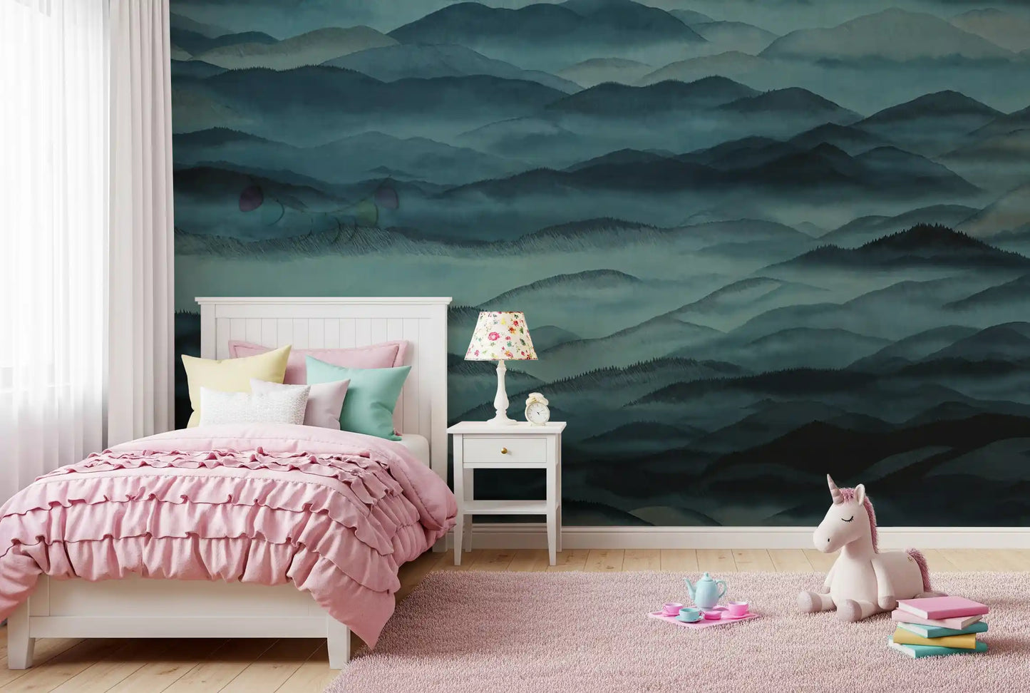 Roerich Hills Wall Mural