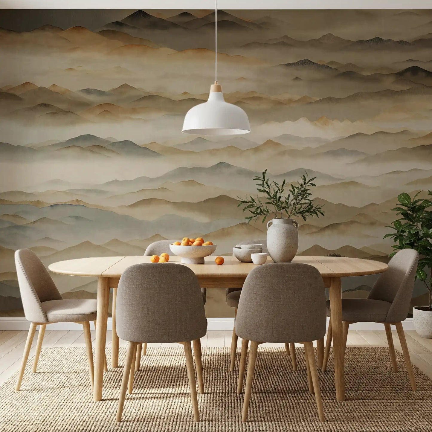 Roerich Twilight Wall Mural