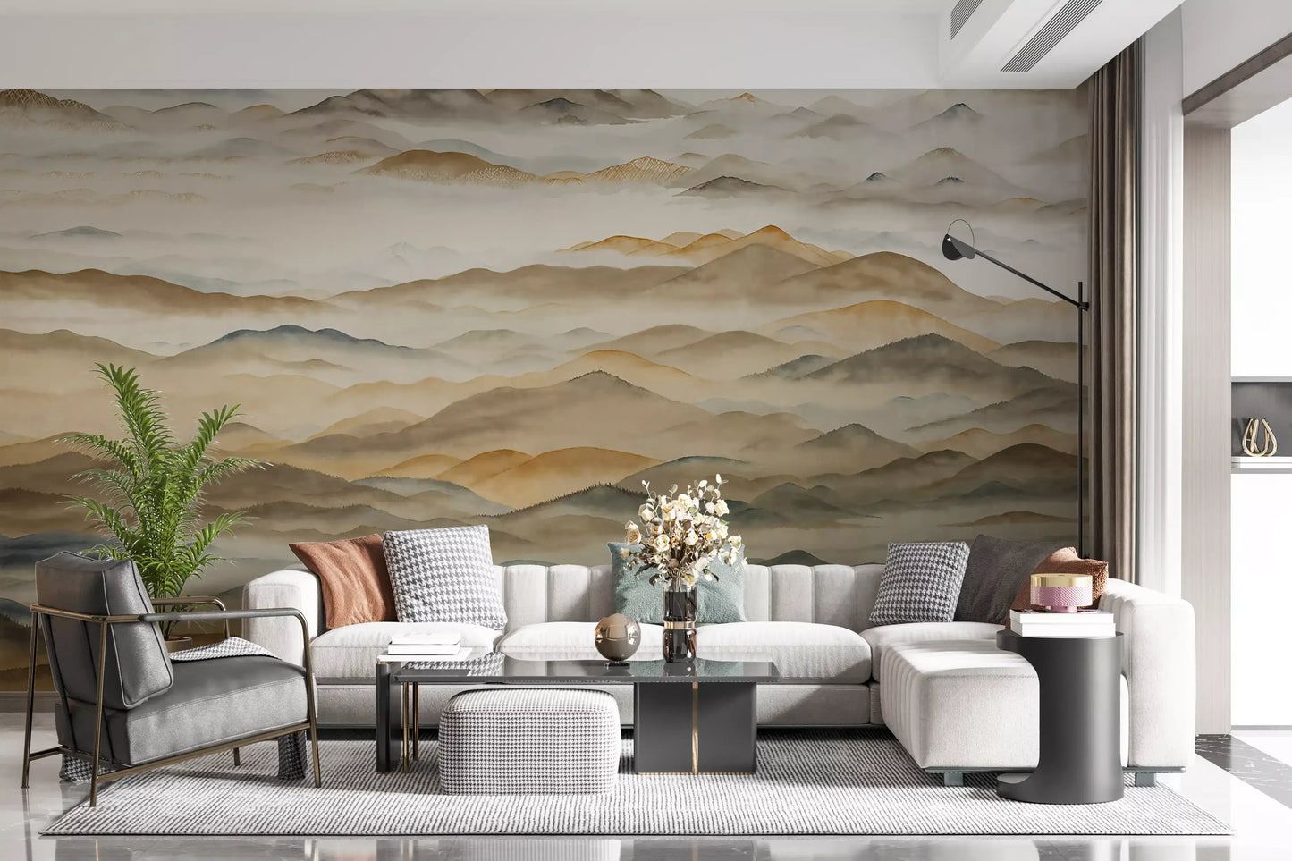 Roerich Valley Wall Mural