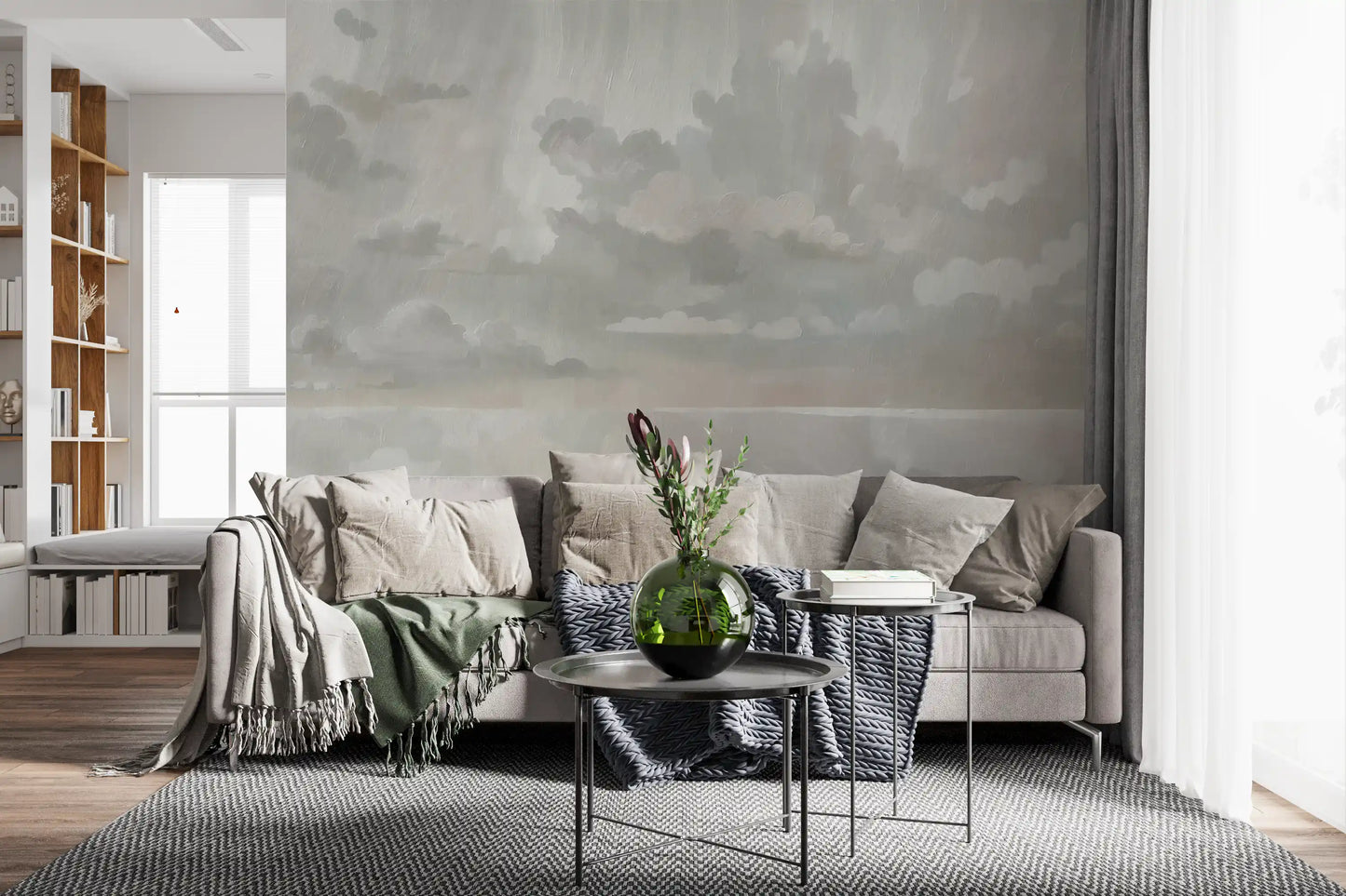 Velvet Smoke Wall Mural