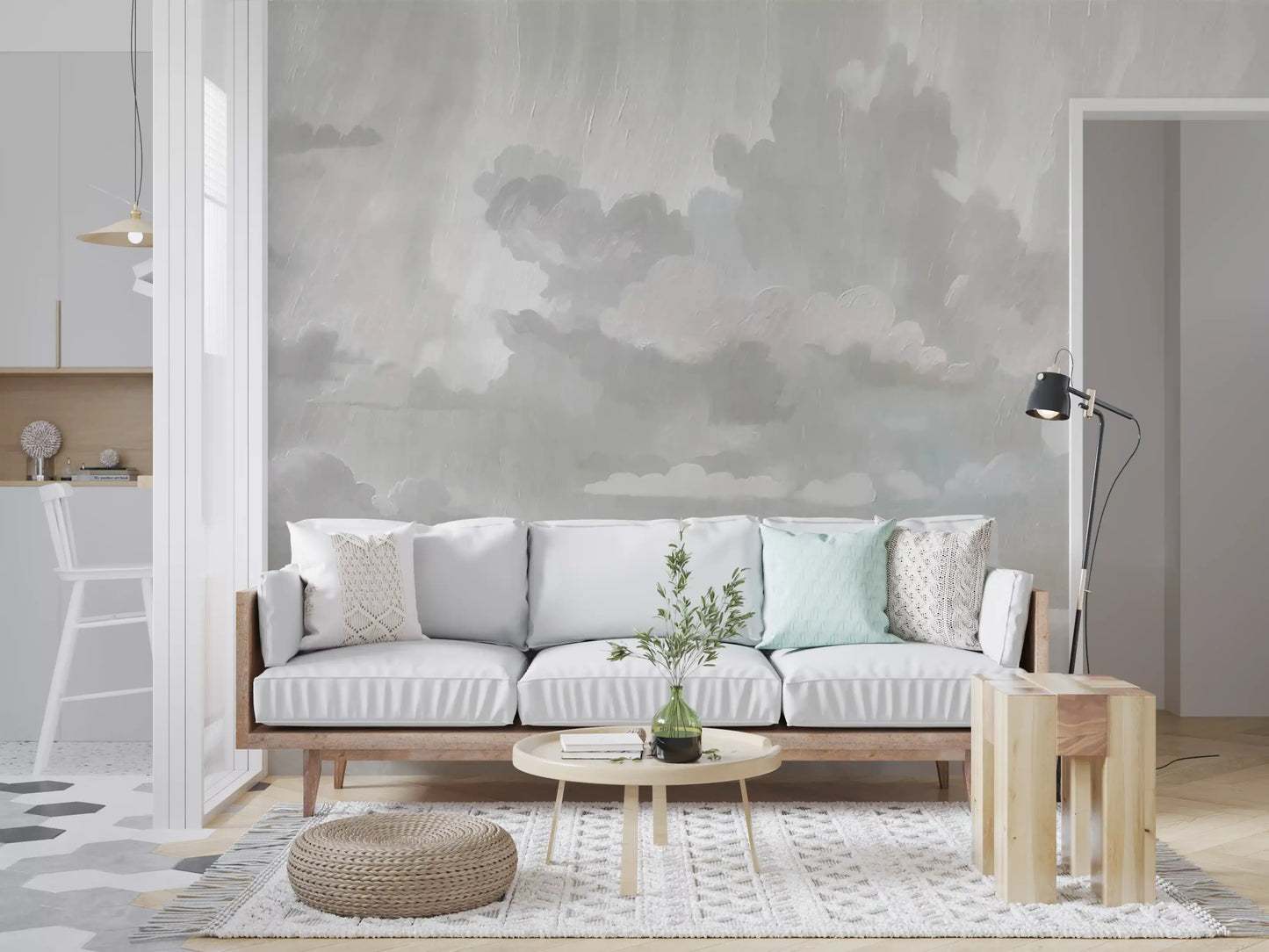 Velvet Smoke Wall Mural
