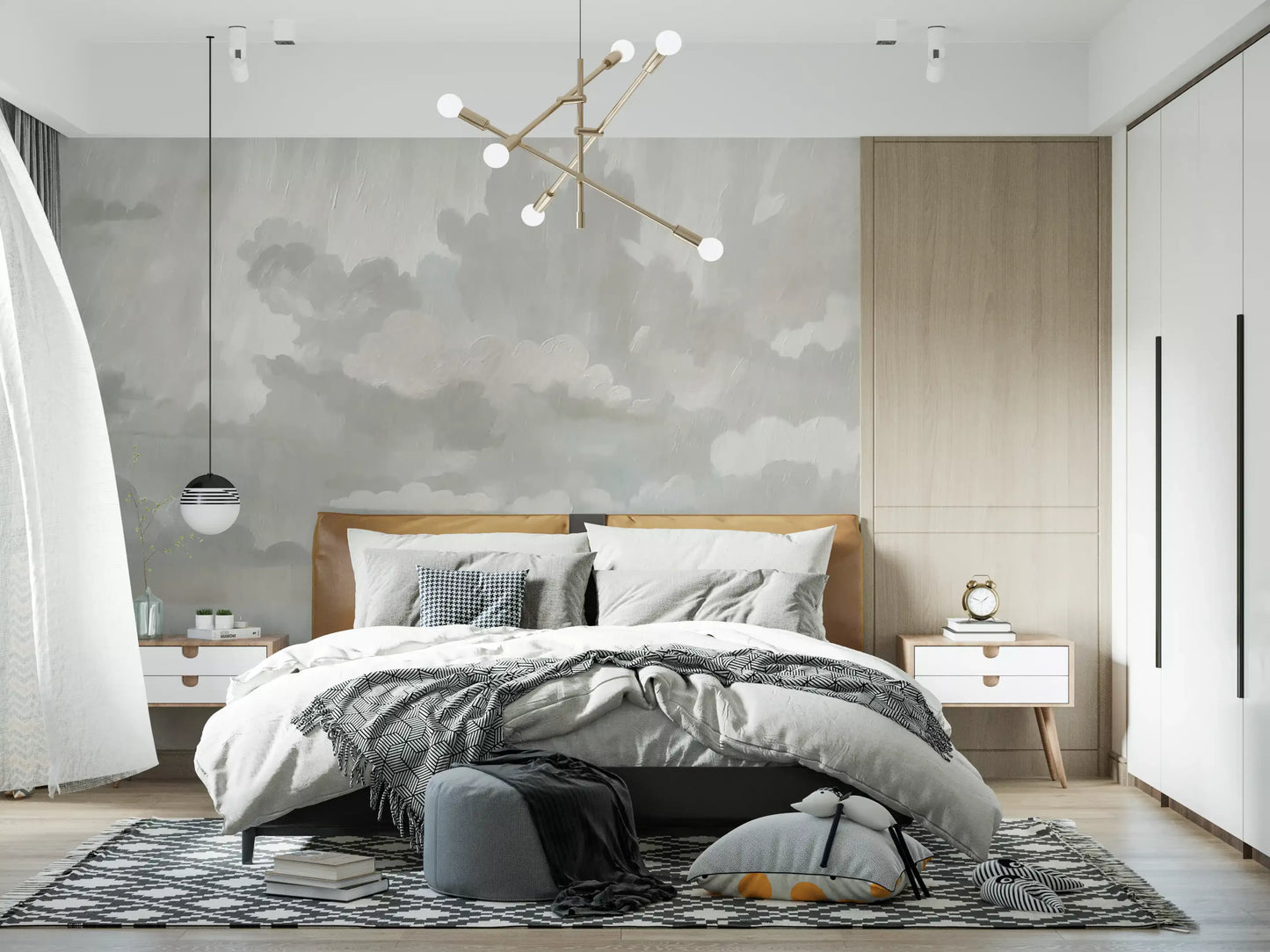 Velvet Smoke Wall Mural