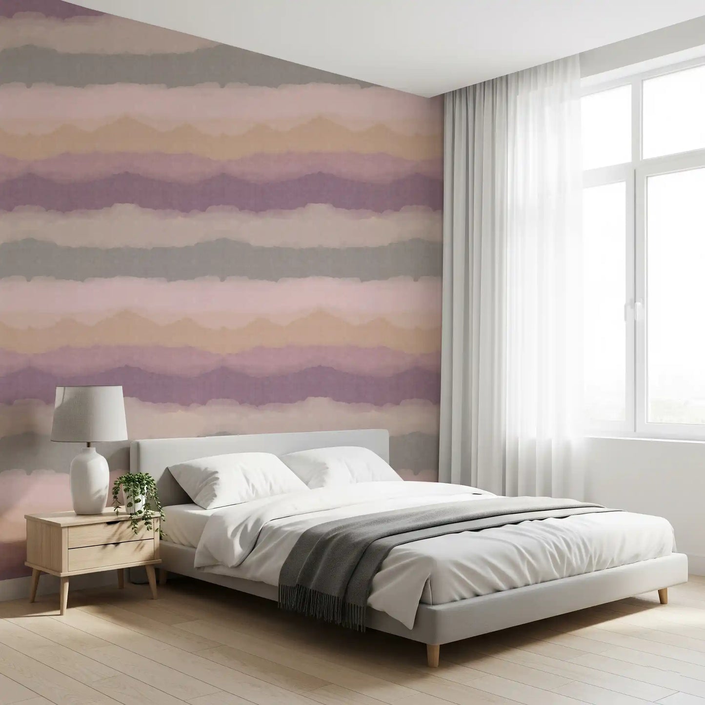 Relax Sunrise Painted Horizon Wallpaper⁠