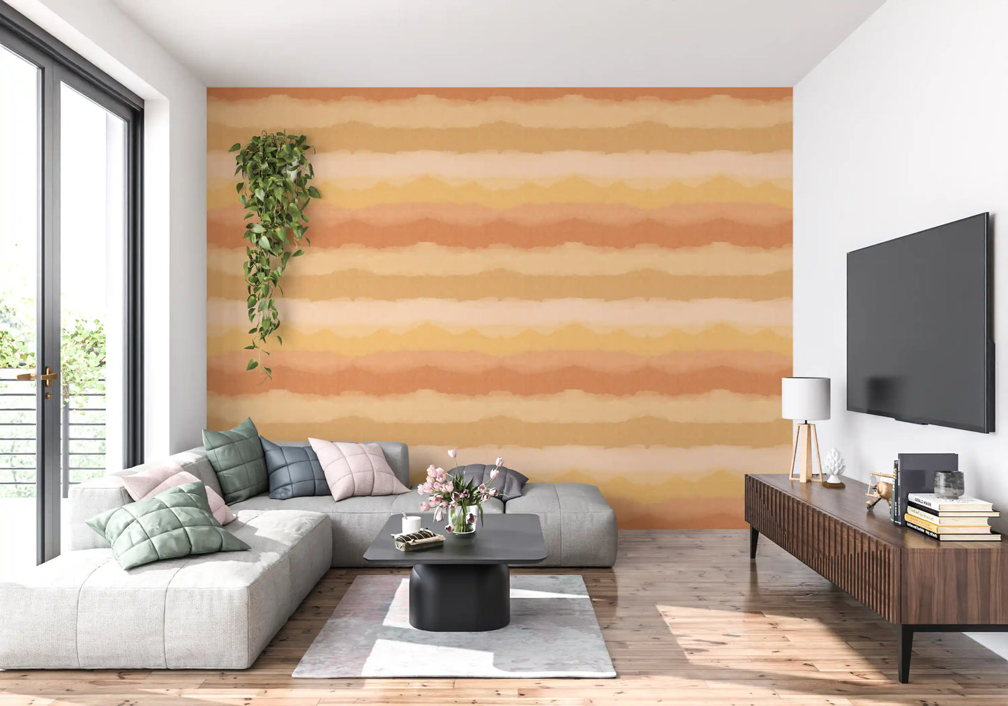 Relax Sunny Painted Horizon Wallpaper⁠