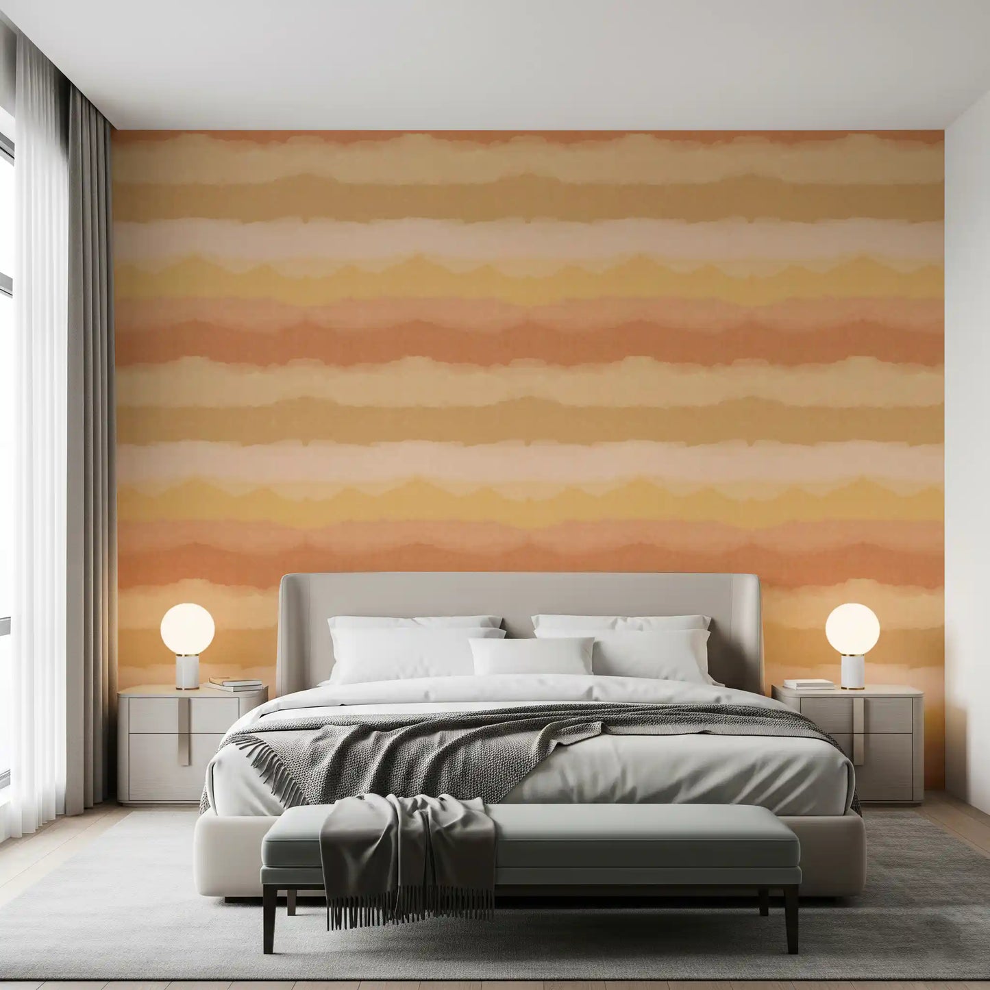 Relax Sunny Painted Horizon Wallpaper⁠
