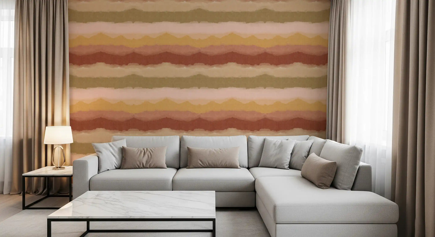 Relax Sunset Painted Horizon Wallpaper⁠
