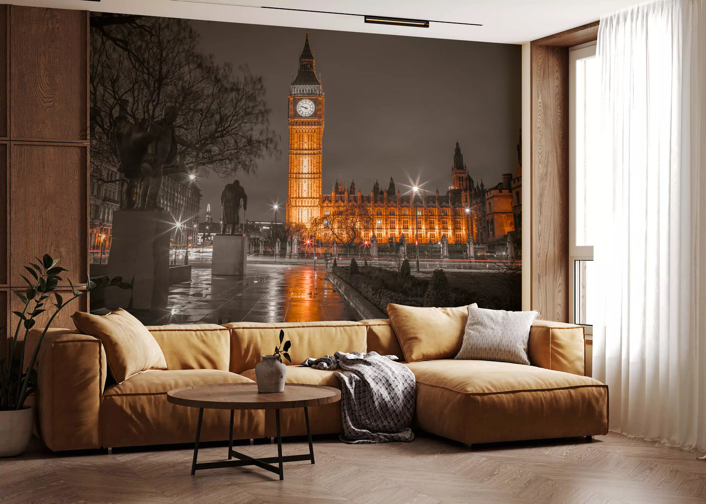 Westminster Ember Glow Wall Mural