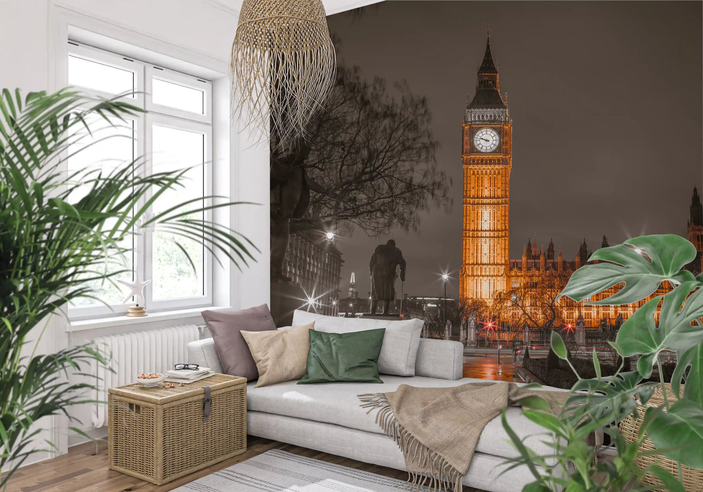 Westminster Ember Glow Wall Mural