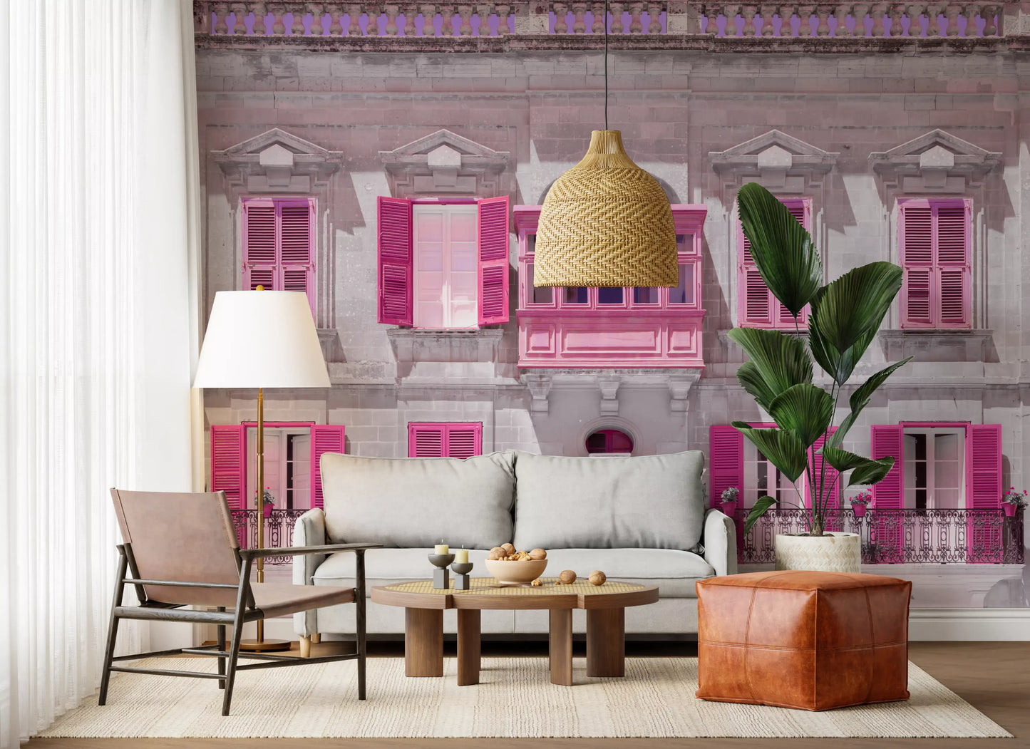Historic Dwelling Wall Mural