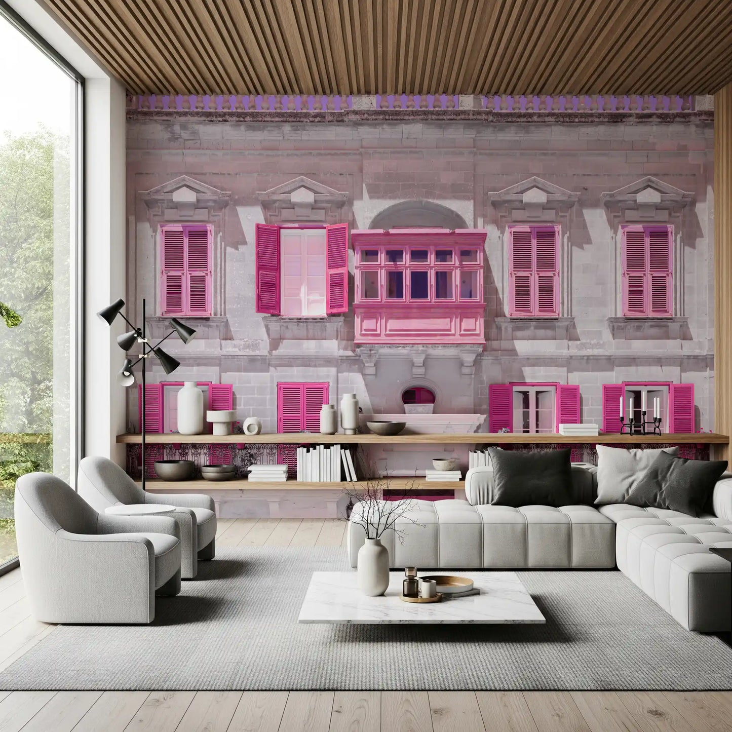 Historic Dwelling Wall Mural