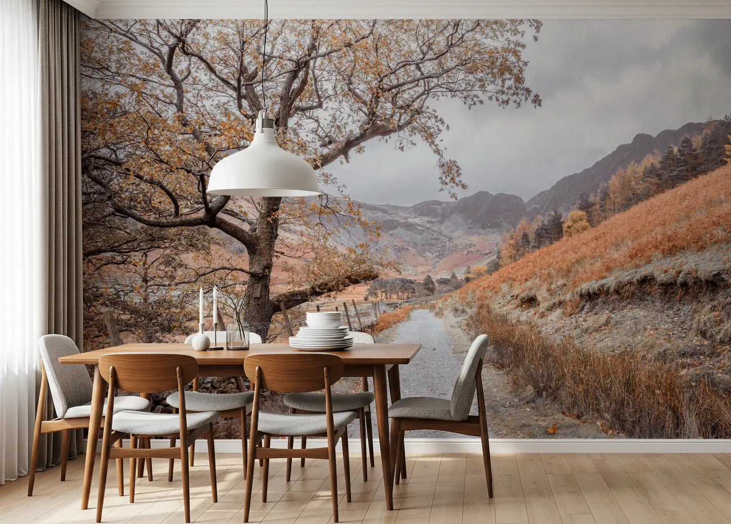 Golden Valley Trail Wall Mural