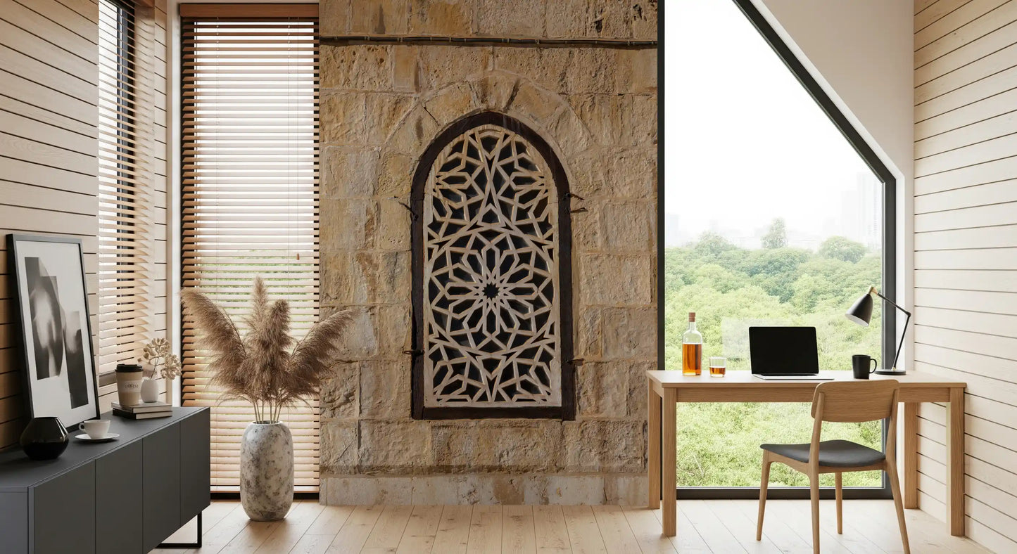 Moorish Light Pattern Wall Mural