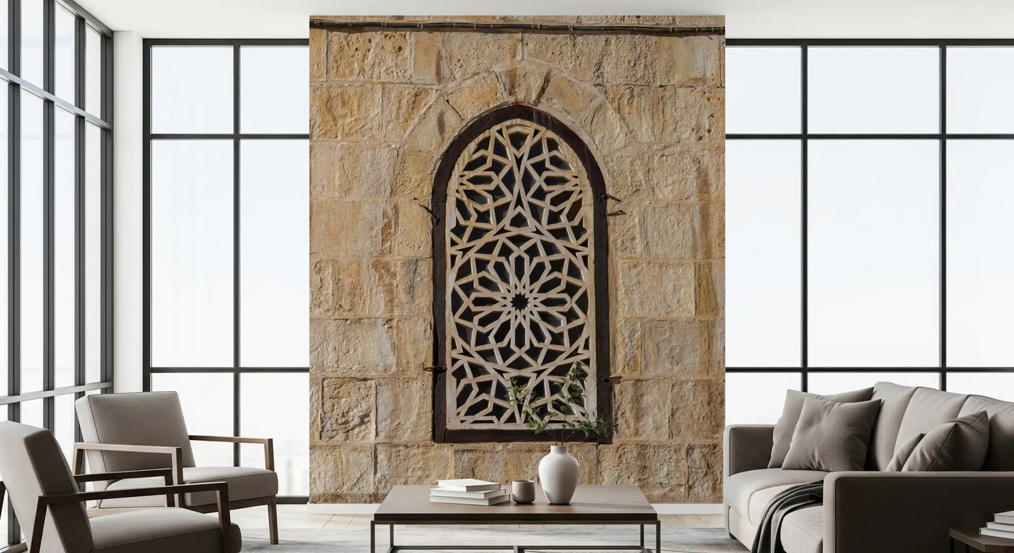 Moorish Light Pattern Wall Mural