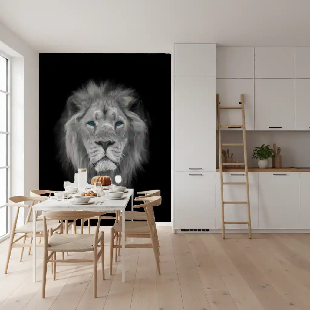 Azure Eye King Wall Mural