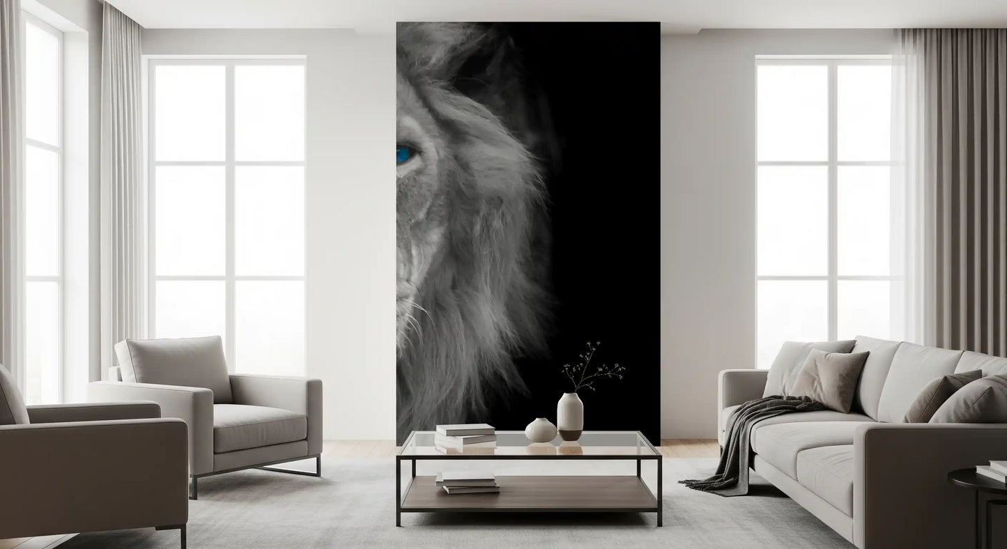 Azure Eye King Wall Mural