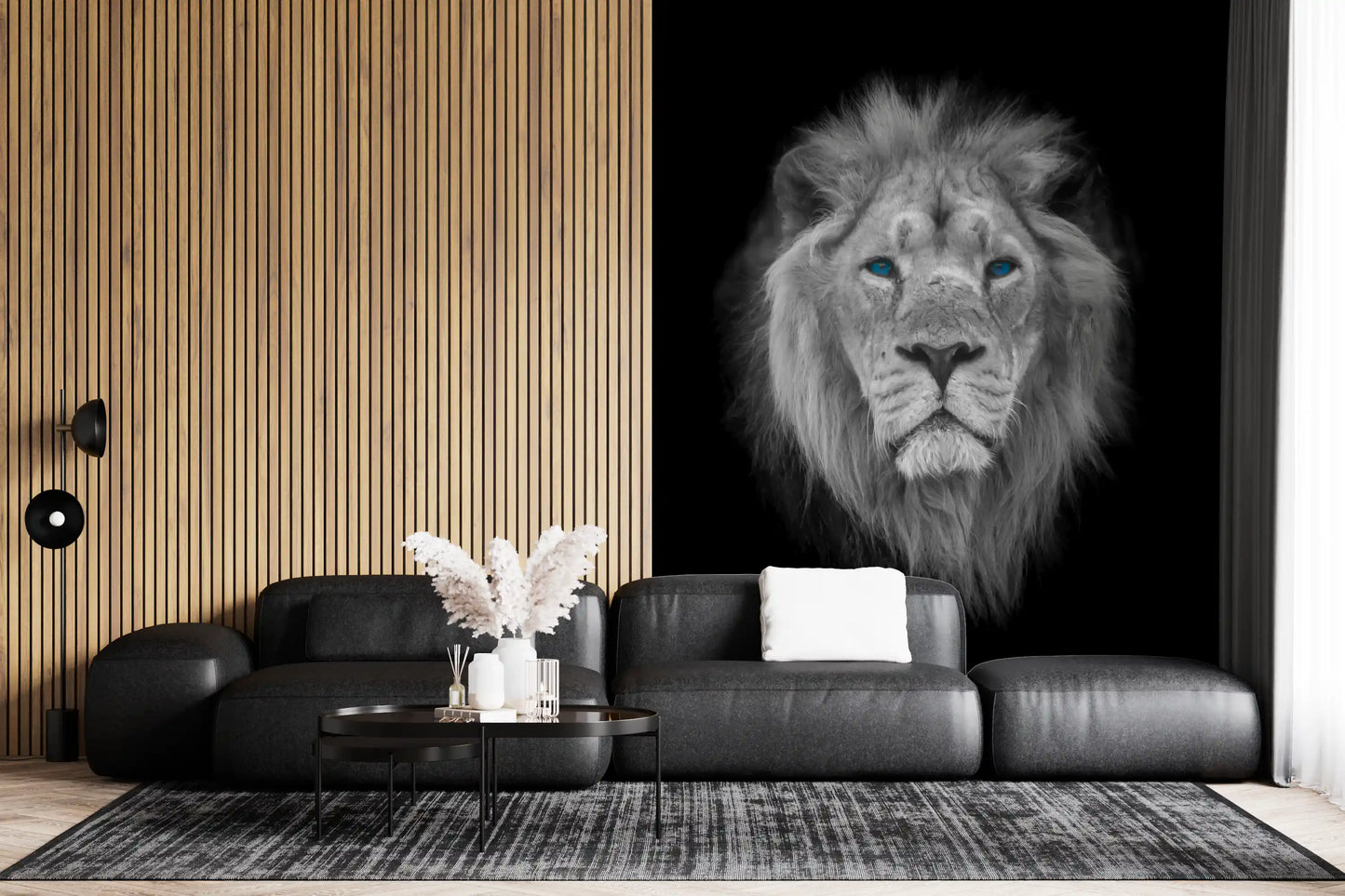 Azure Eye King Wall Mural