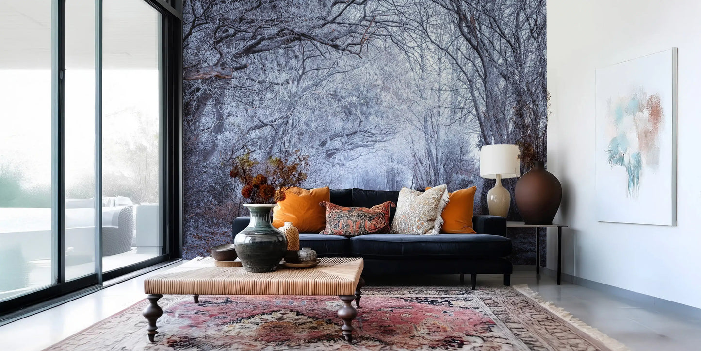 Winter's Enchanted Way Wall Mural