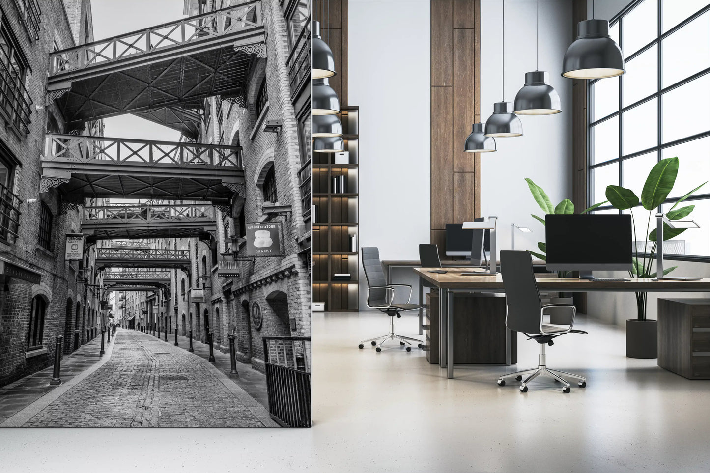 Historic London Walkways Wall Mural