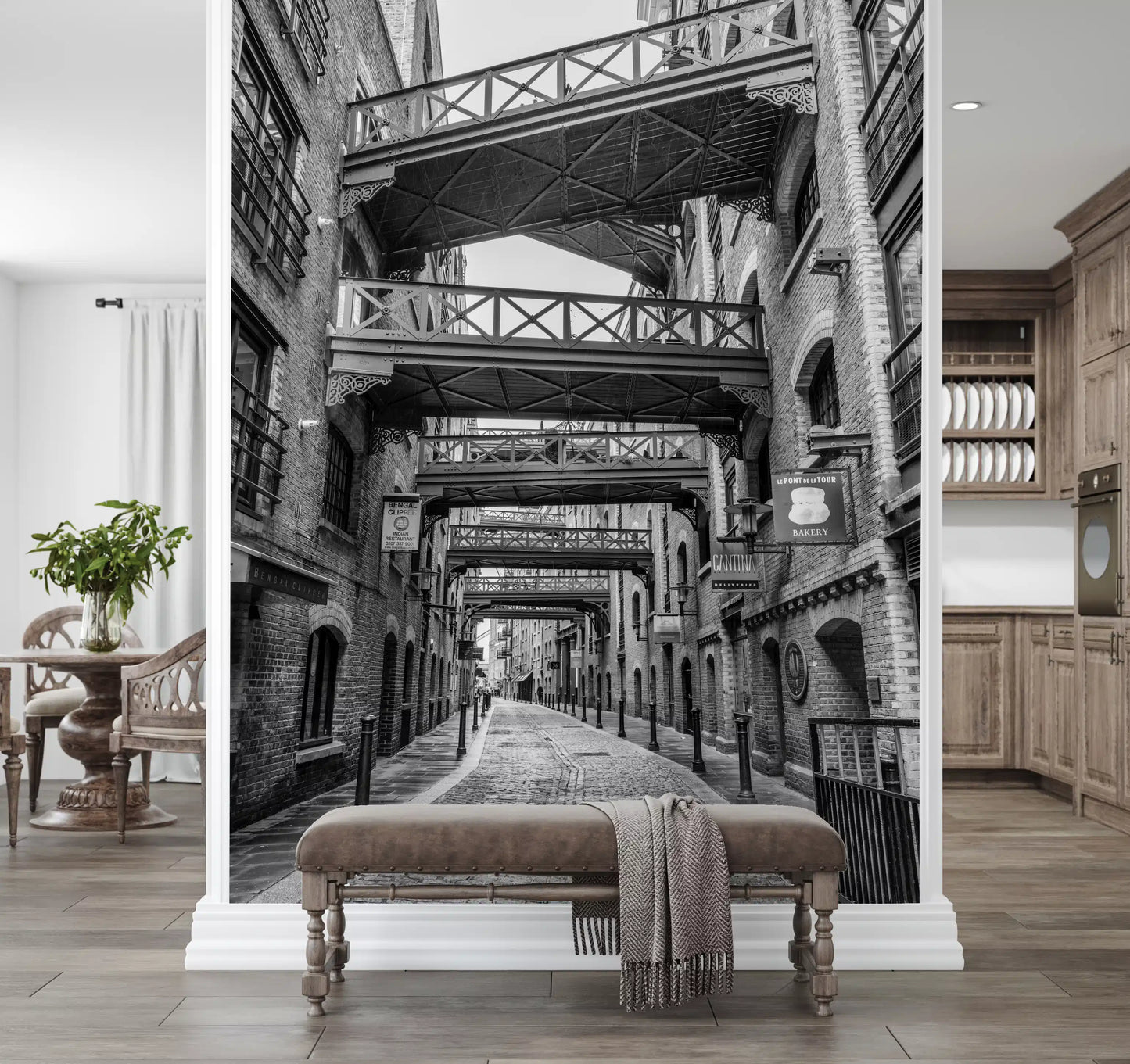 Historic London Walkways Wall Mural