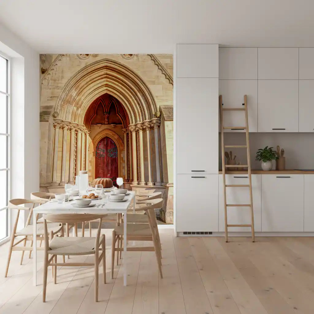 Gothic Entryway Grandeur Wall Mural