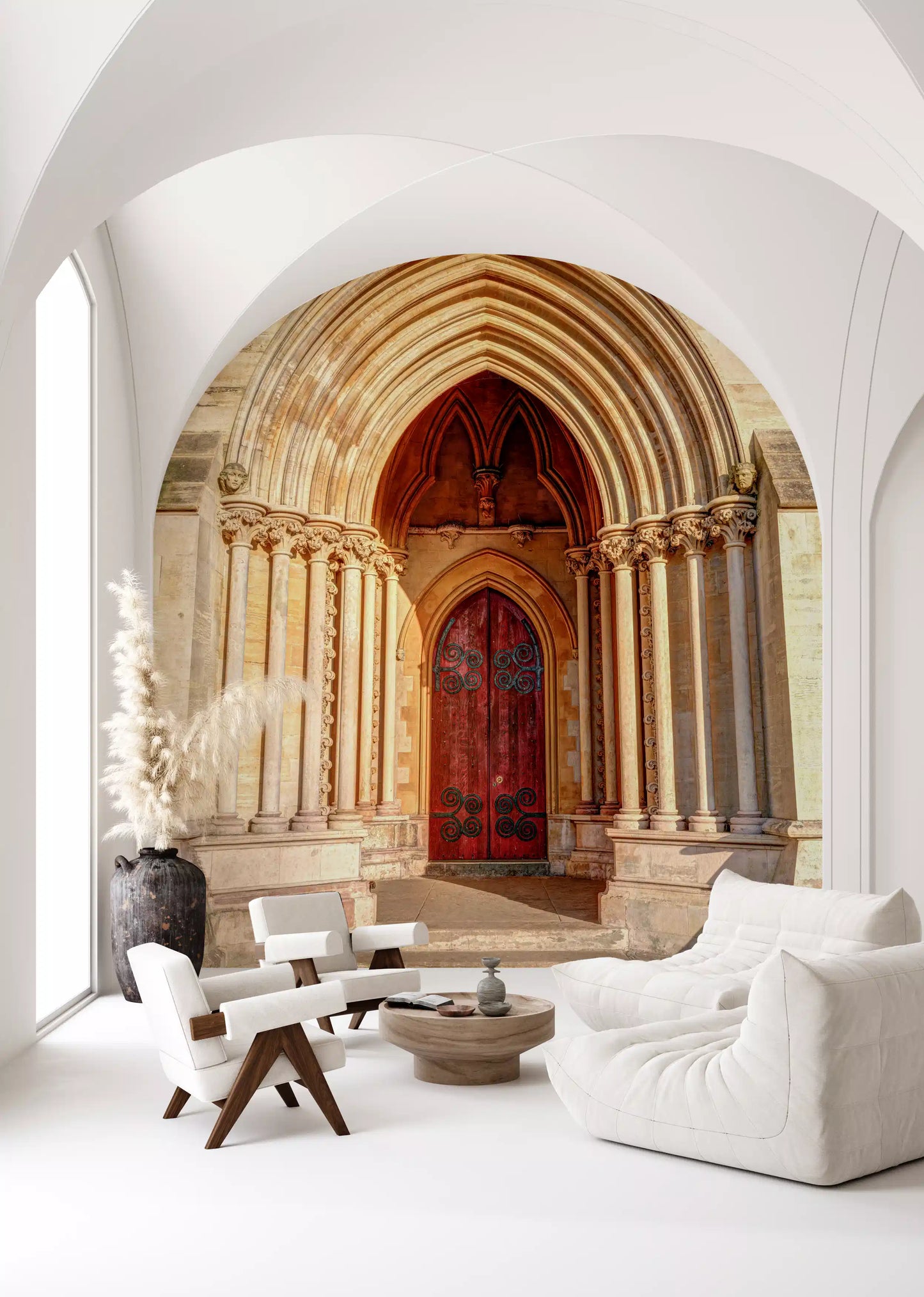 Gothic Entryway Grandeur Wall Mural