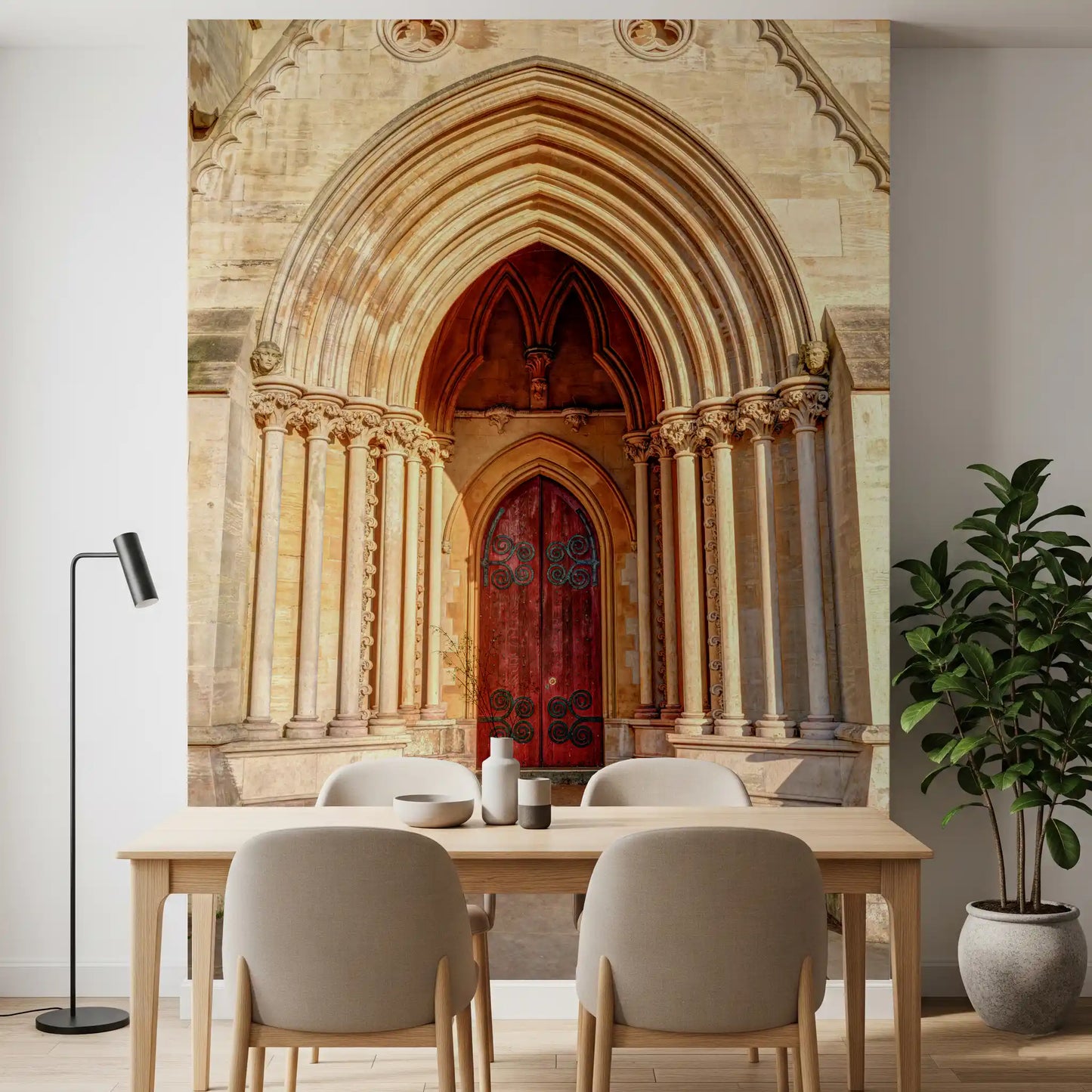 Gothic Entryway Grandeur Wall Mural