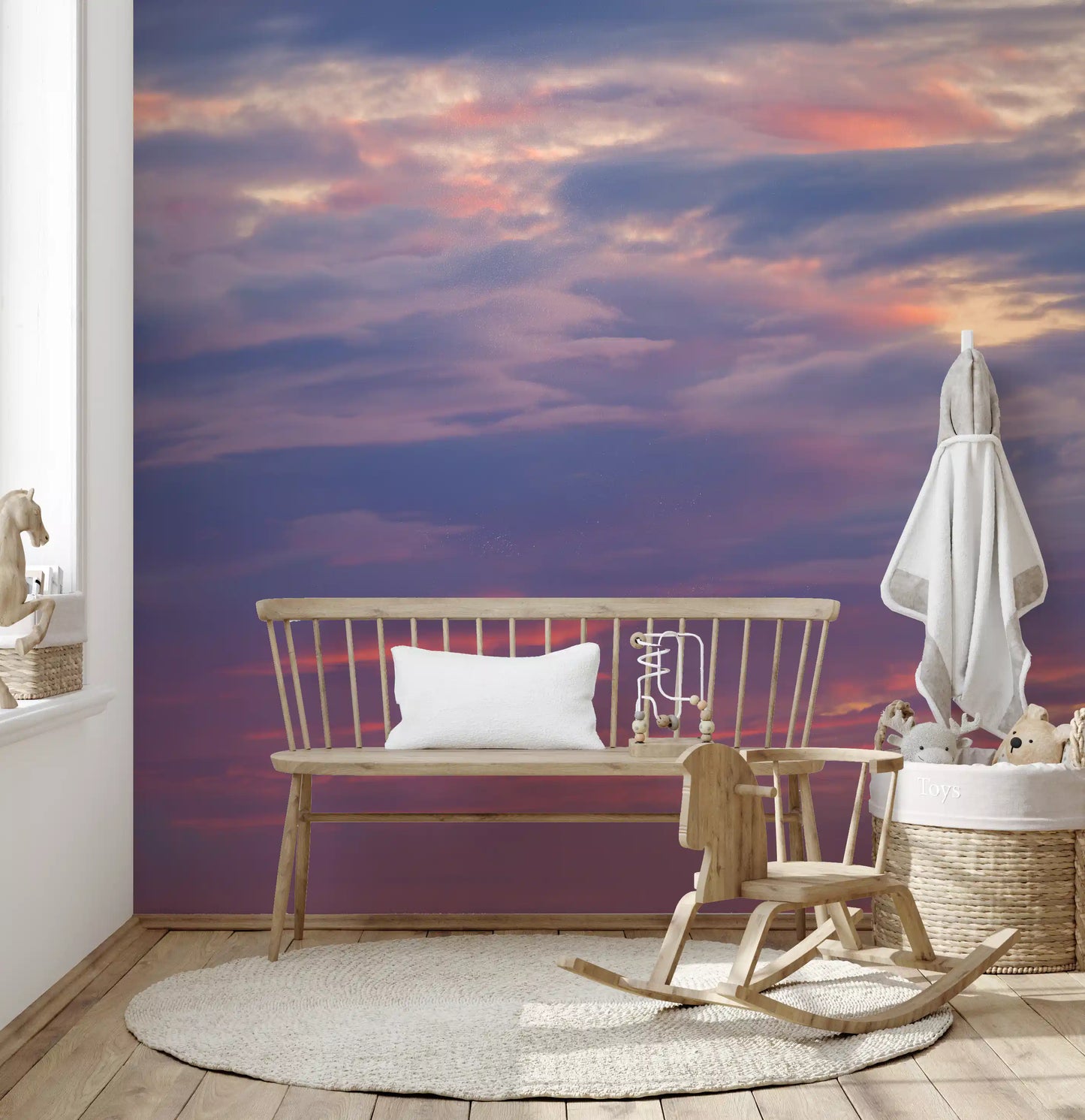 Twilight Cloudscape Wall Mural