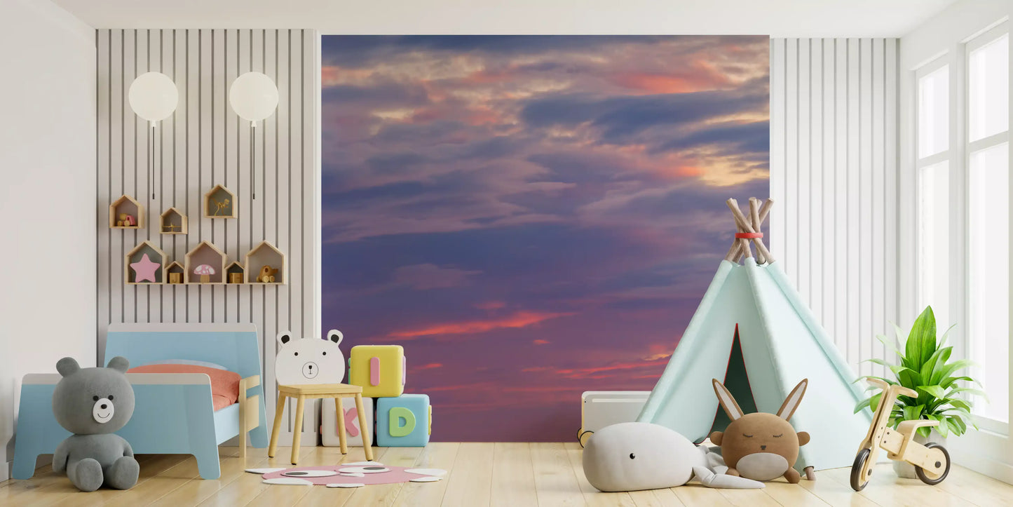 Twilight Cloudscape Wall Mural