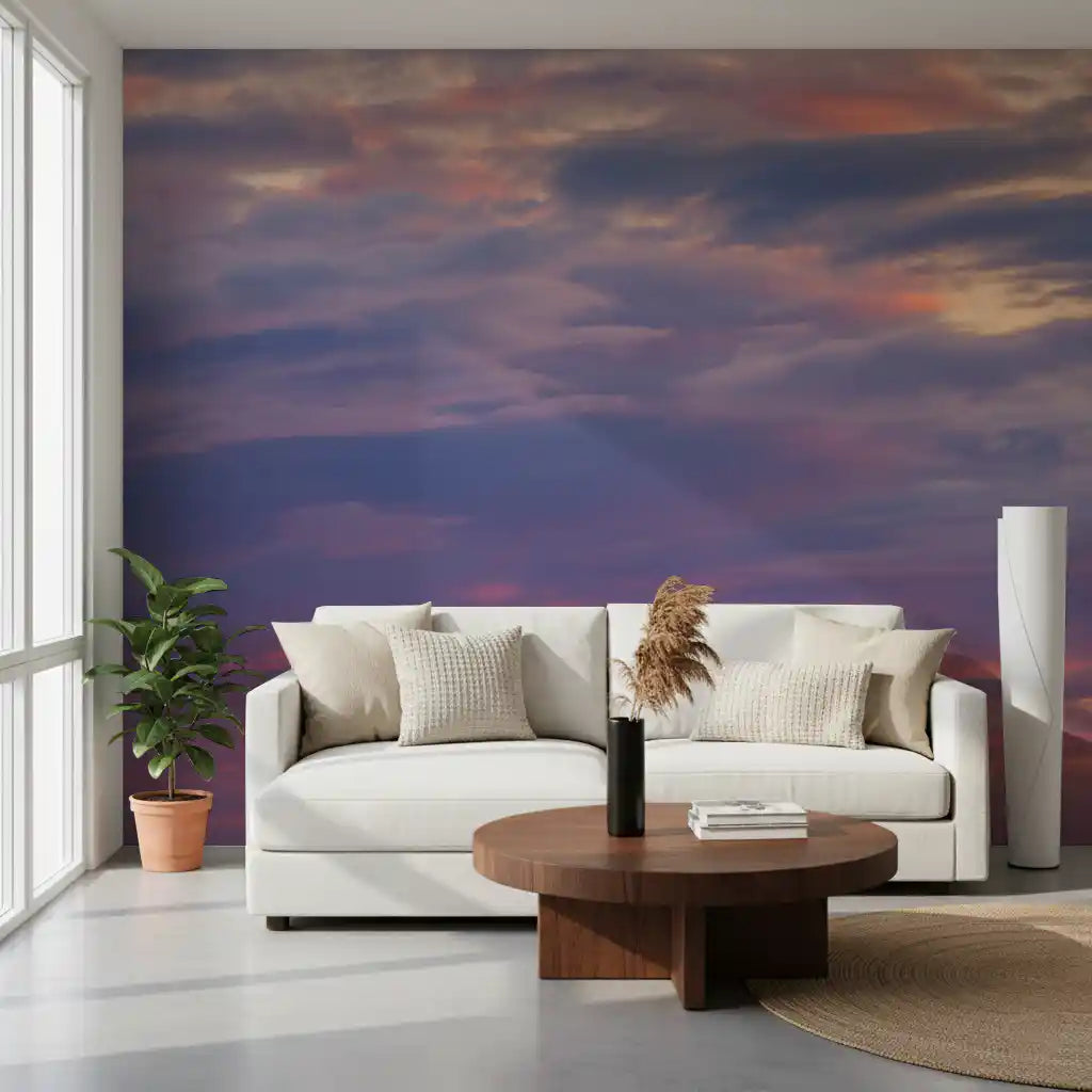 Twilight Cloudscape Wall Mural