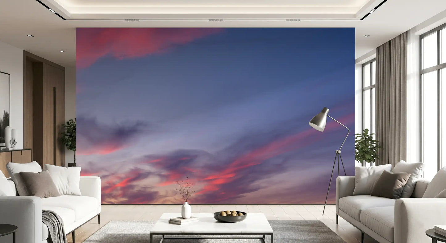 Twilight Bloom Sky Wall Mural
