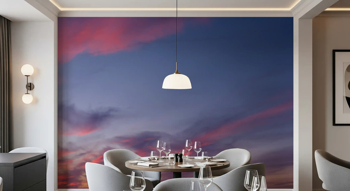 Twilight Bloom Sky Wall Mural