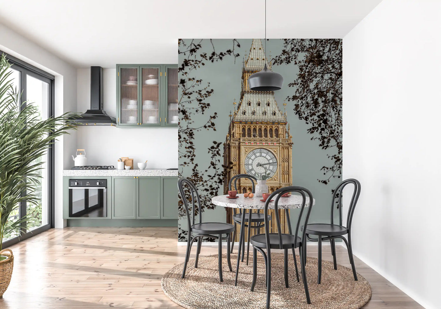 London's Grand Watch Wall Mural