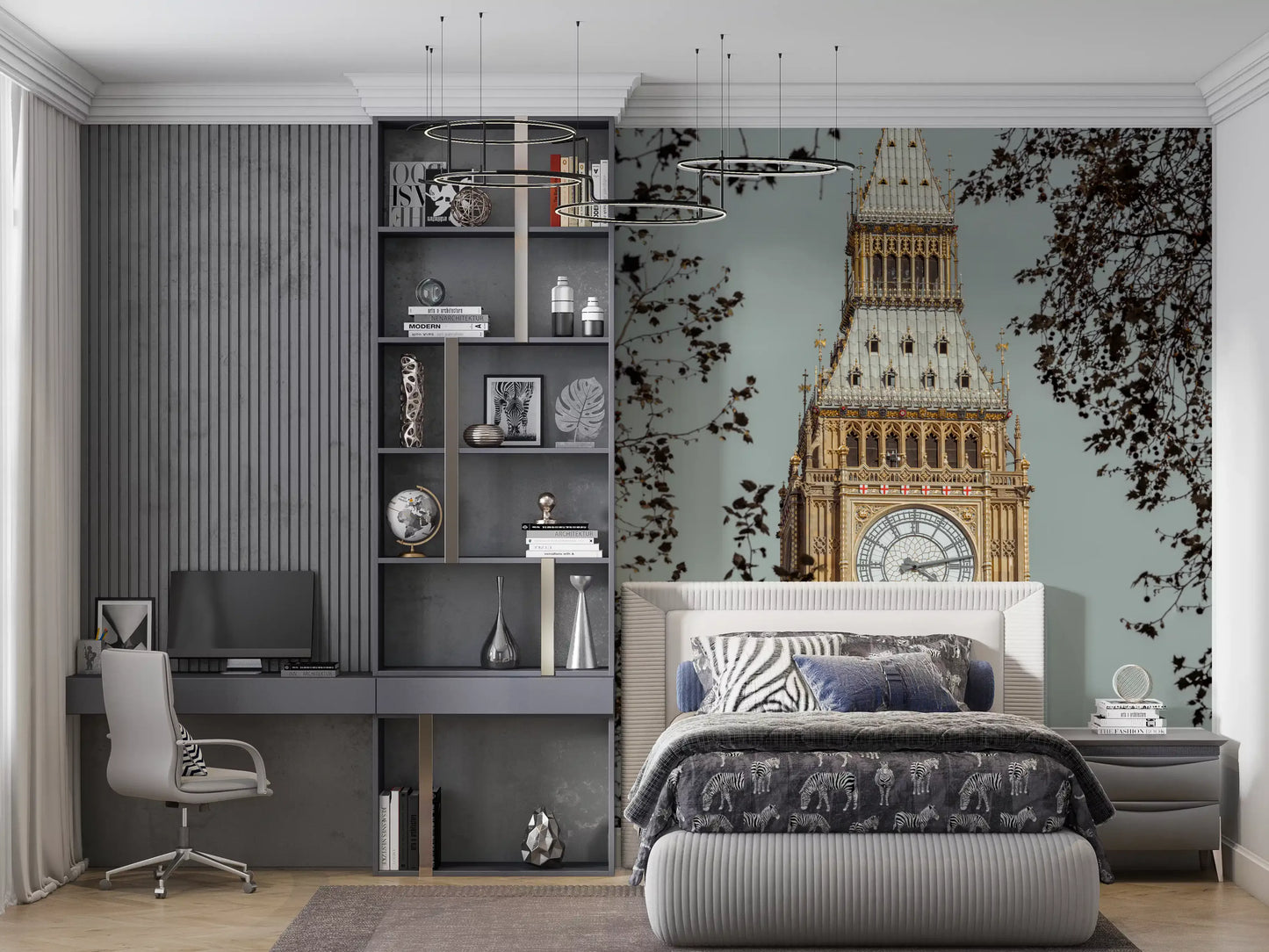 London's Grand Watch Wall Mural