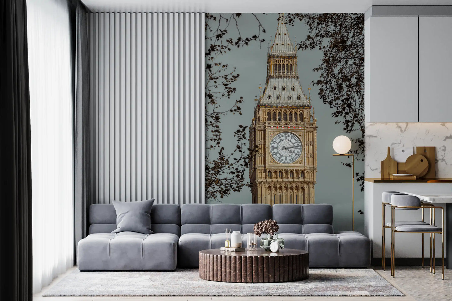 London's Grand Watch Wall Mural