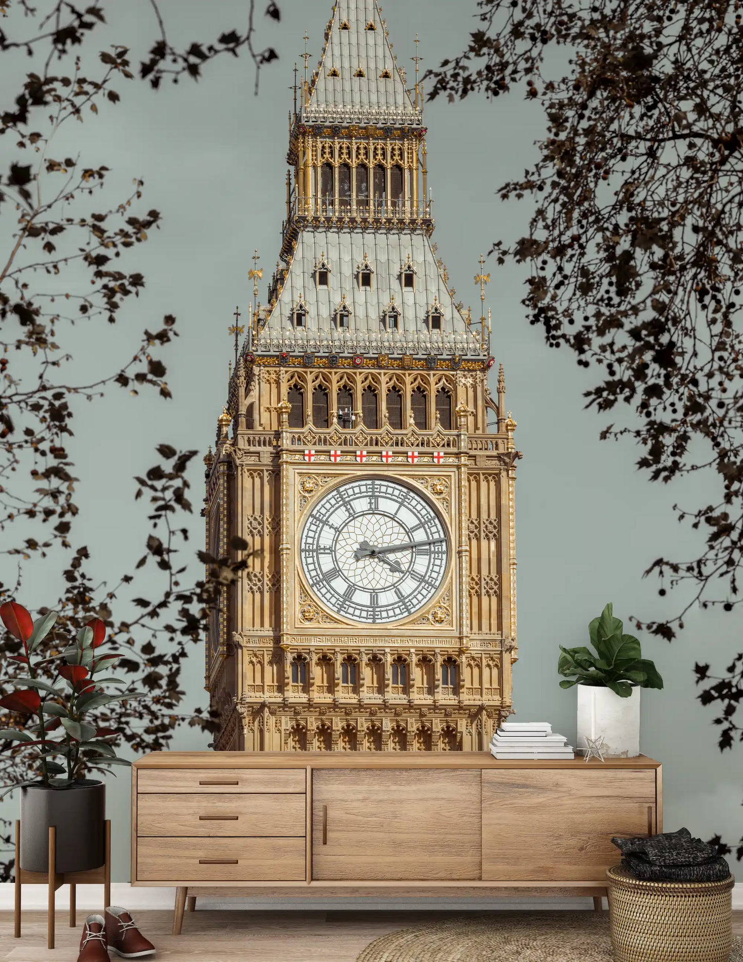 London's Grand Watch Wall Mural