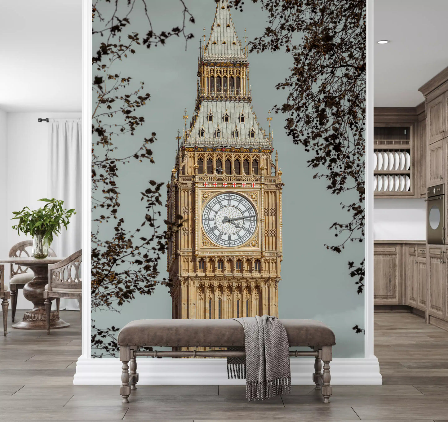 London's Grand Watch Wall Mural