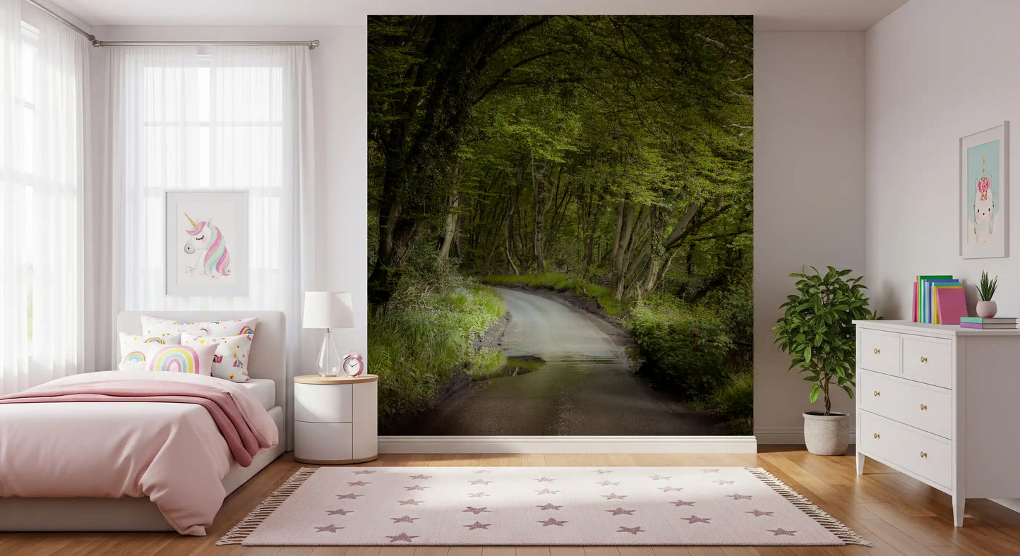Enchanted Forest Pathway Wall Mural