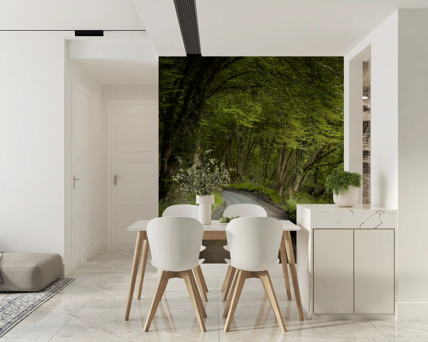Enchanted Forest Pathway Wall Mural